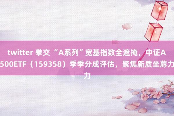 twitter 拳交 “A系列”宽基指数全遮掩，中证A500ETF（159358）季季分成评估，聚焦新质坐蓐力